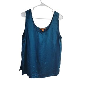 Teal Sleeveless Women's Top